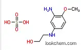 Molecular Structure of 83763-48-8 (5-(2-Hydroxyethylamino)-2-methoxylaniline sulfate)